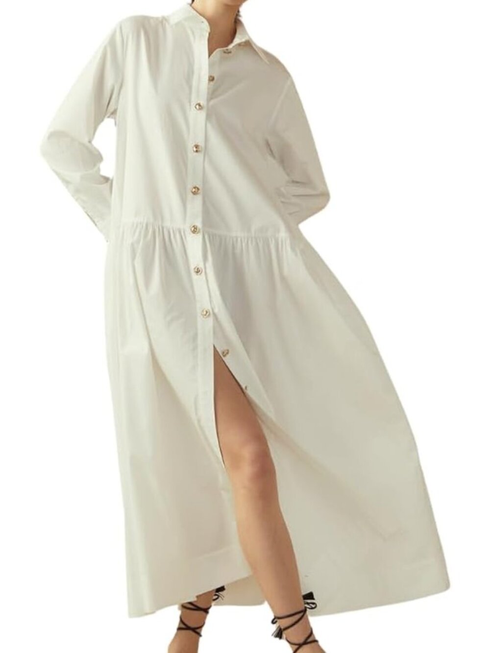 Cynthia Rowley Solid Perennial Shirt Dress
